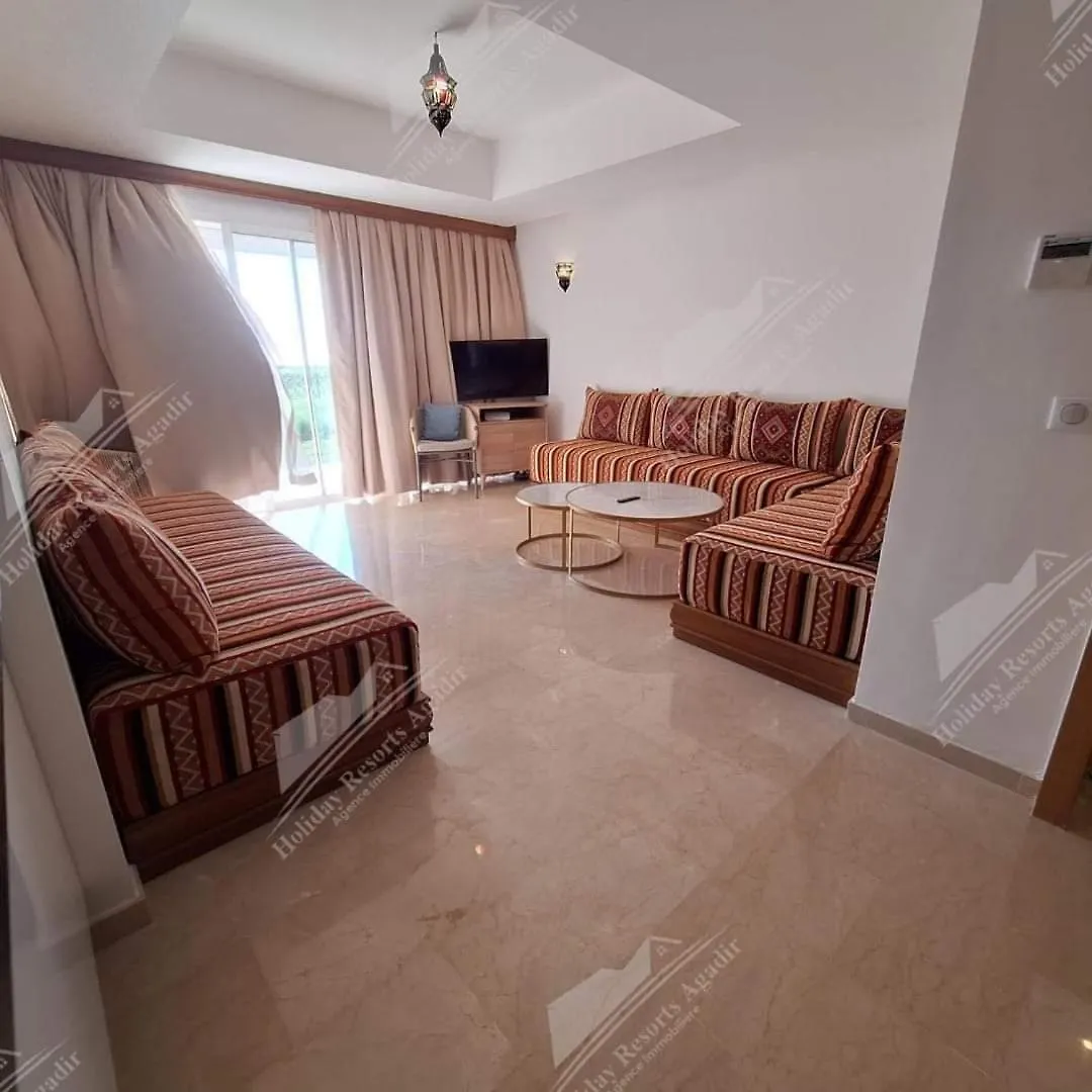 Just Beachy Apartment Ocean & Golf View Taghazout Bay Taouirt أغادير